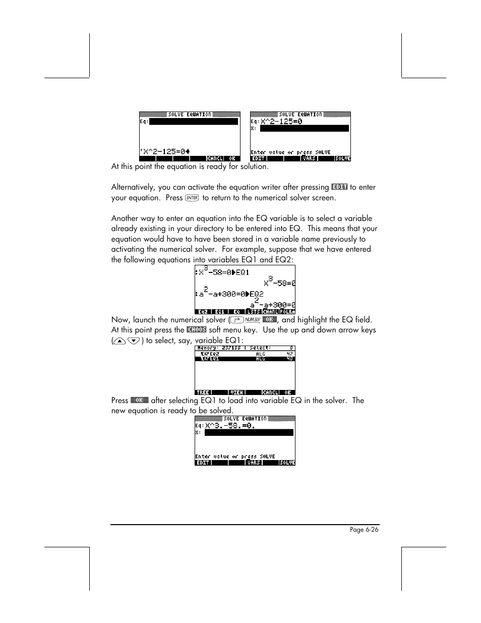 HP 48gII User Manual | Page 227 / 864