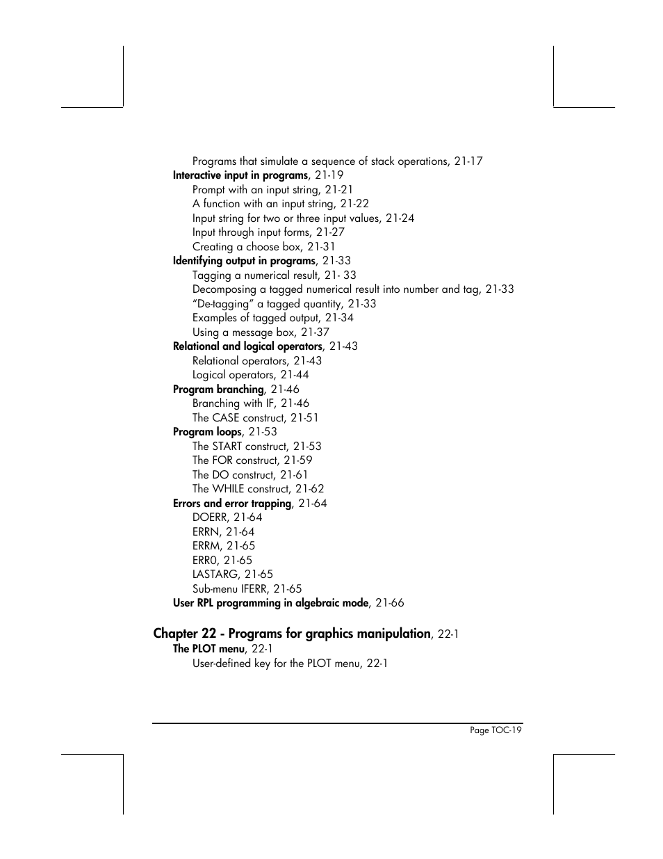 HP 48gII User Manual | Page 23 / 864