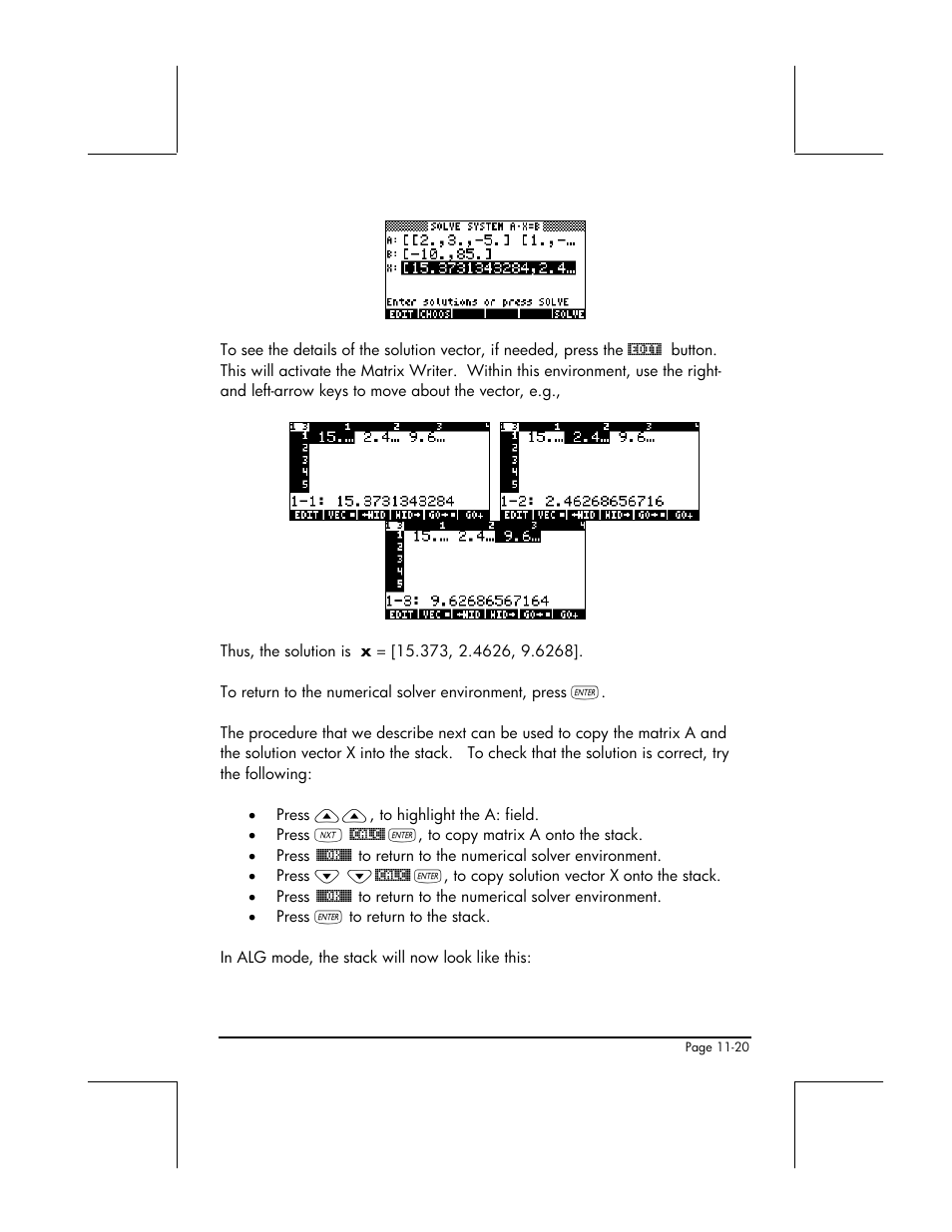 HP 48gII User Manual | Page 346 / 864