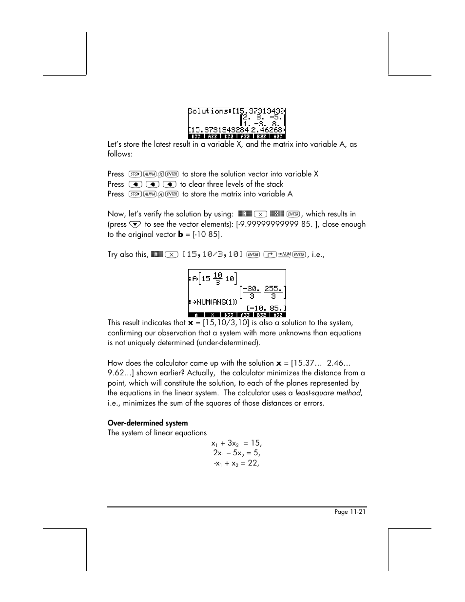 HP 48gII User Manual | Page 347 / 864