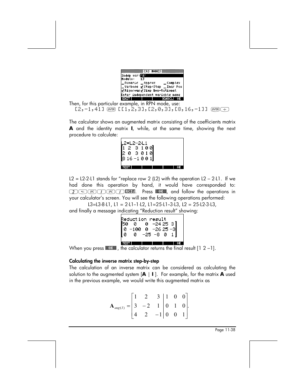 HP 48gII User Manual | Page 364 / 864