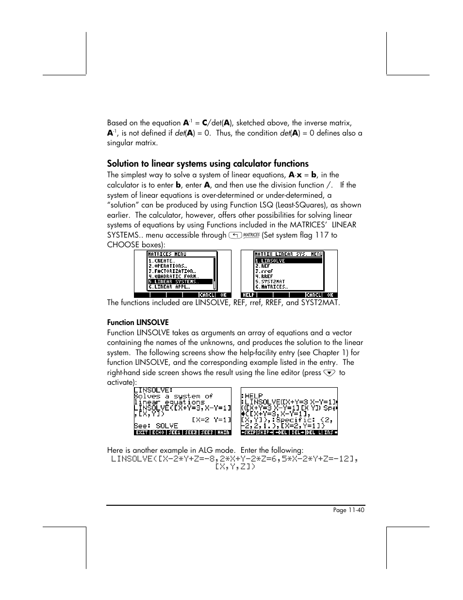 HP 48gII User Manual | Page 366 / 864