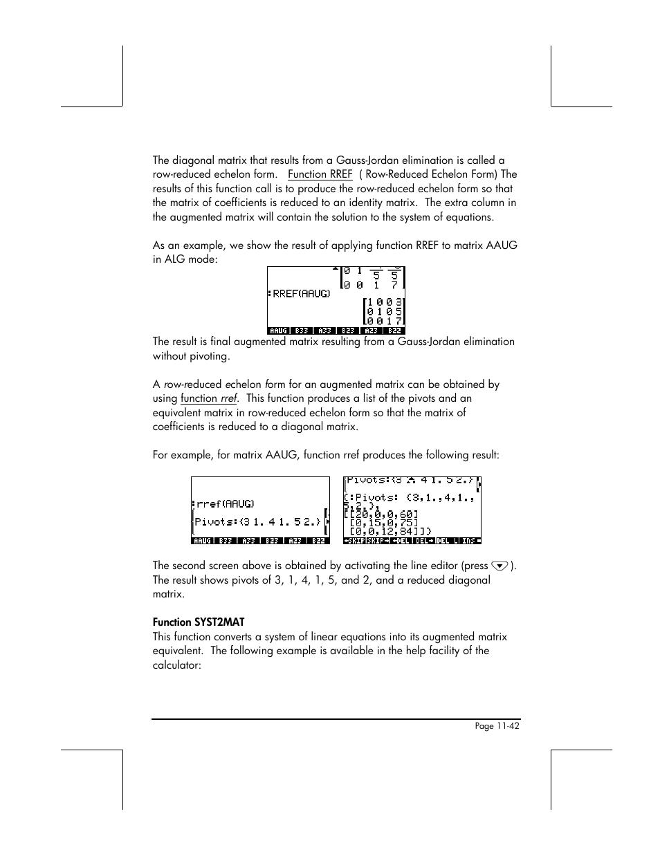 HP 48gII User Manual | Page 368 / 864