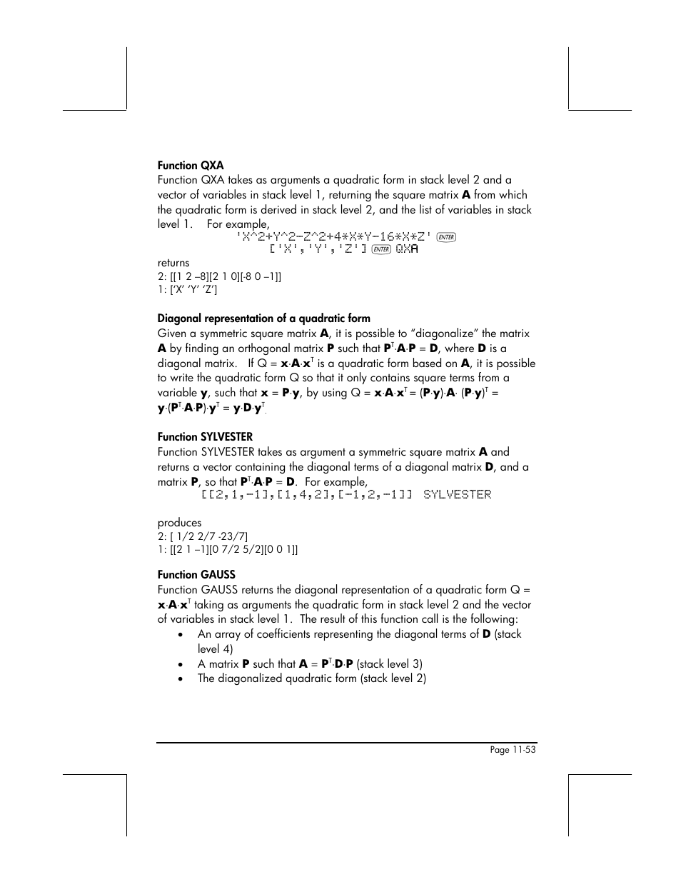 HP 48gII User Manual | Page 379 / 864