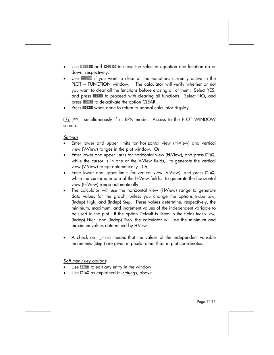 HP 48gII User Manual | Page 396 / 864