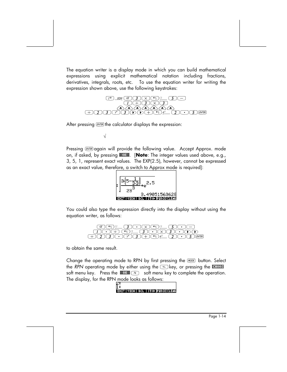 HP 48gII User Manual | Page 43 / 864