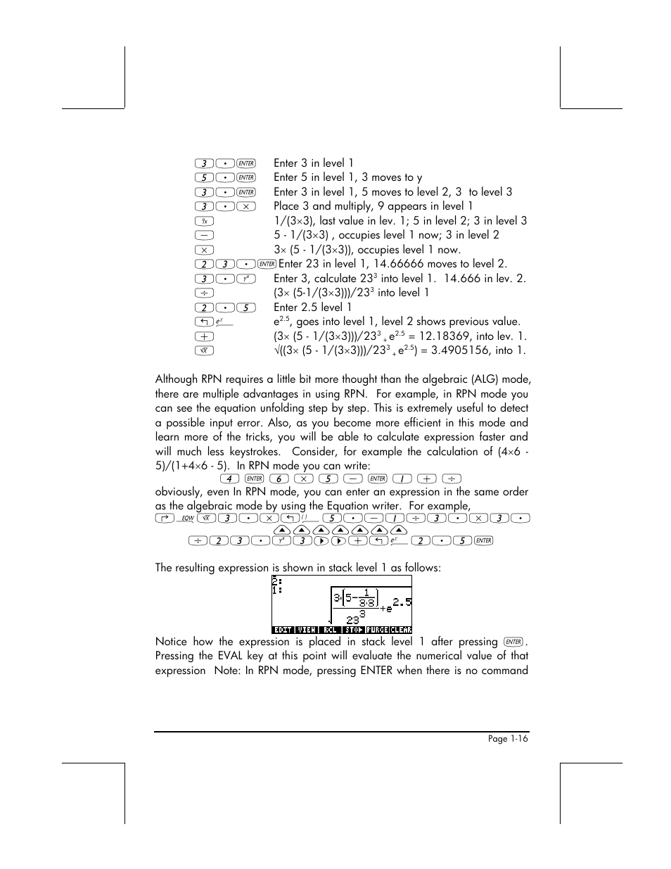 HP 48gII User Manual | Page 45 / 864
