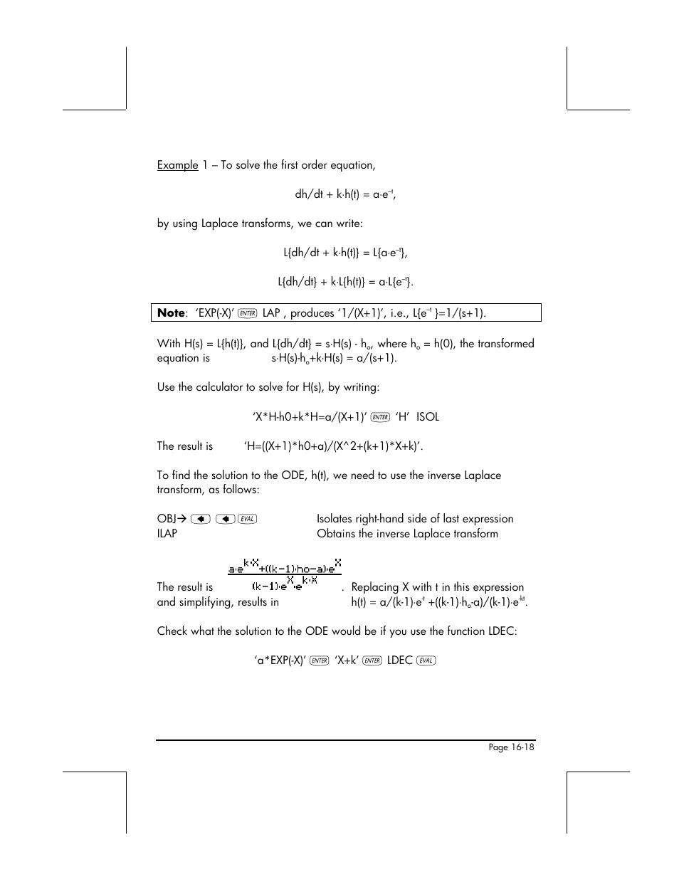 HP 48gII User Manual | Page 496 / 864
