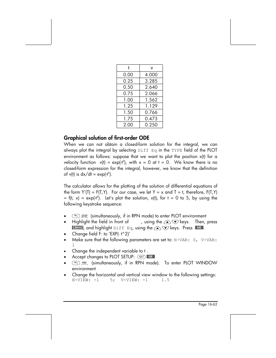 Graphical solution of first-order ode | HP 48gII User Manual | Page 540 / 864