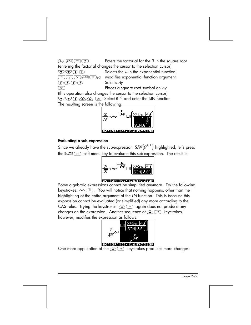 HP 48gII User Manual | Page 80 / 864