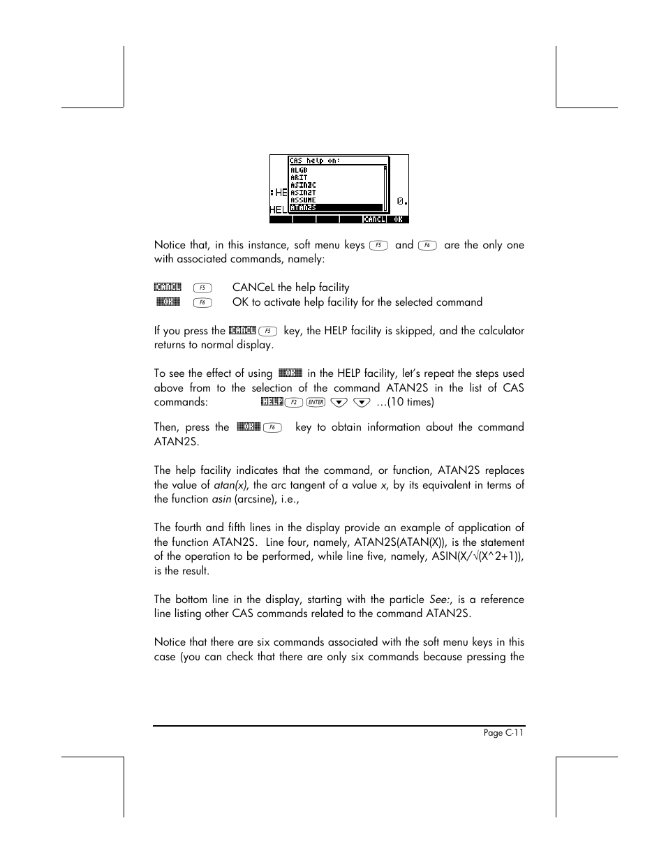 HP 48gII User Manual | Page 805 / 864