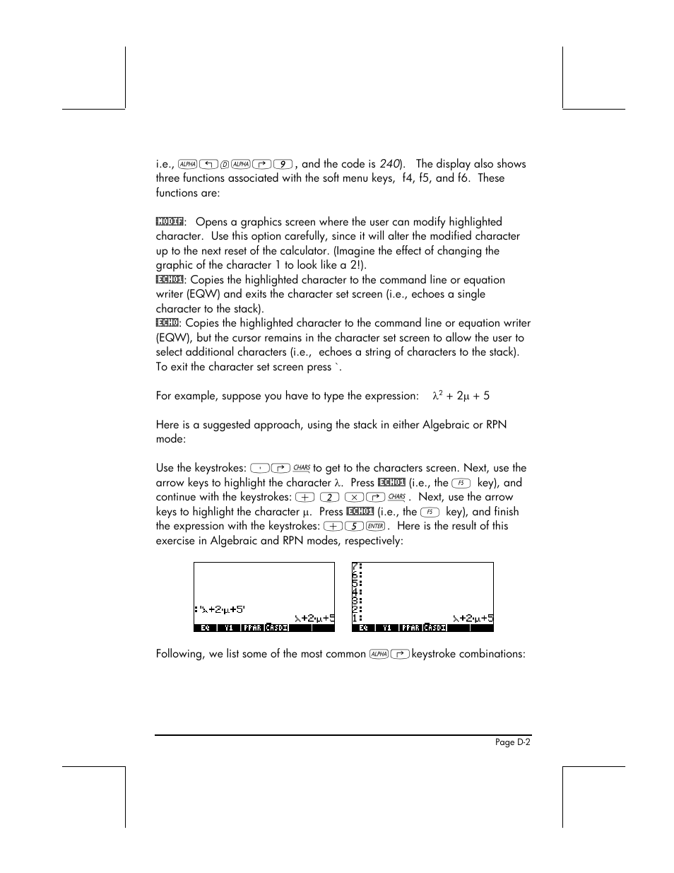 HP 48gII User Manual | Page 810 / 864