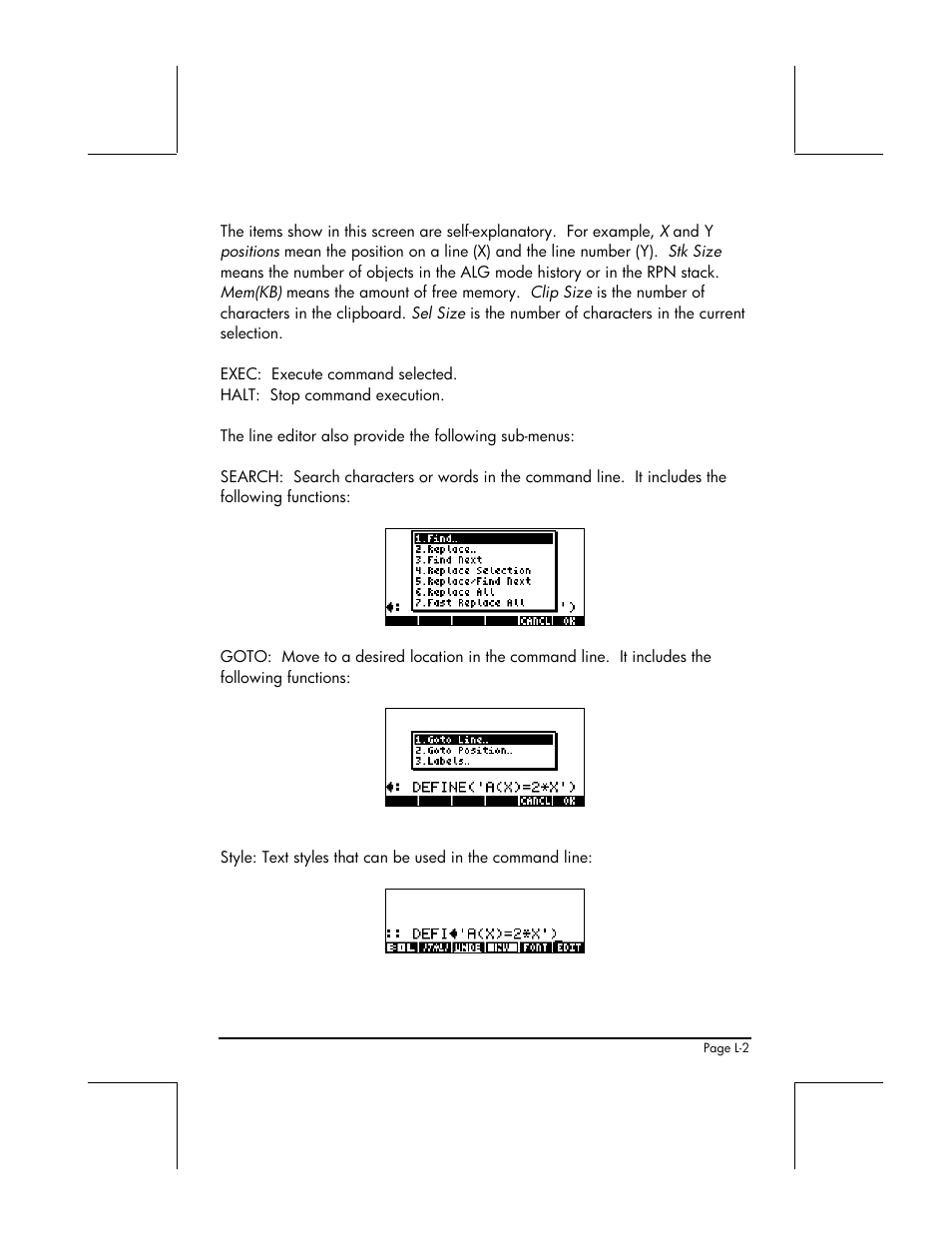 HP 48gII User Manual | Page 837 / 864