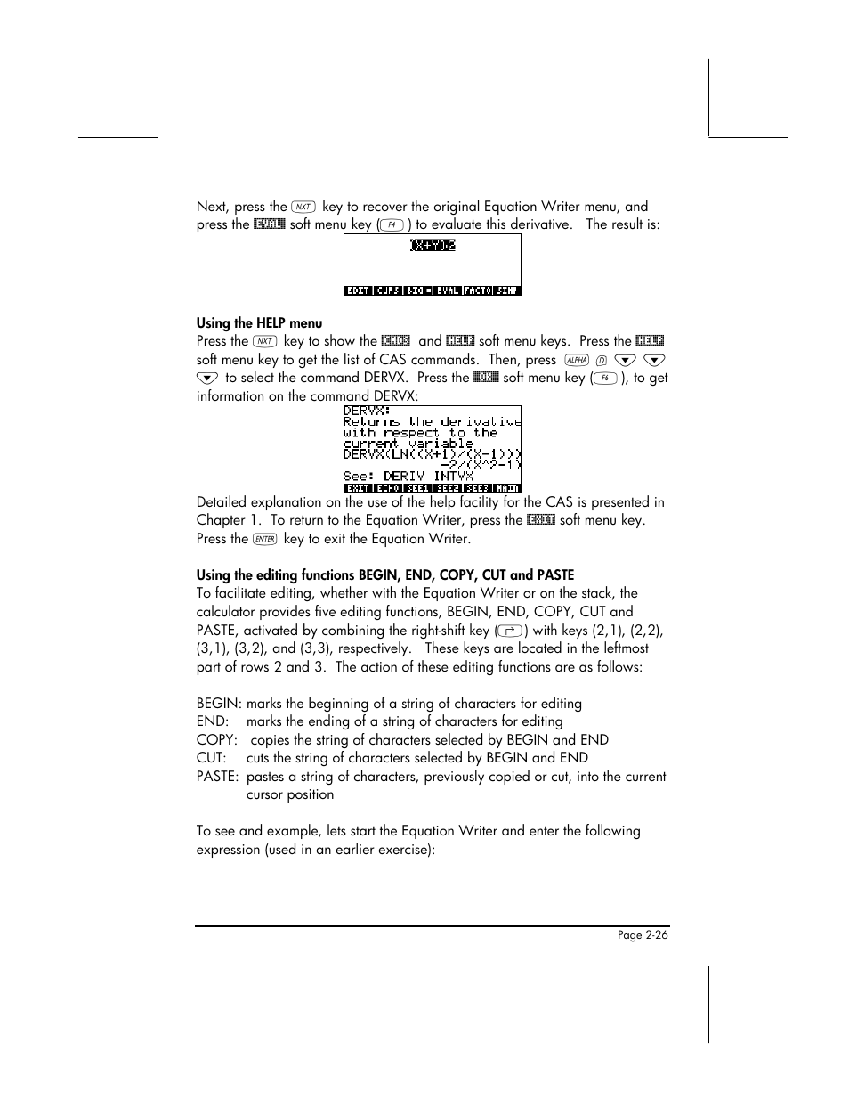 HP 48gII User Manual | Page 84 / 864