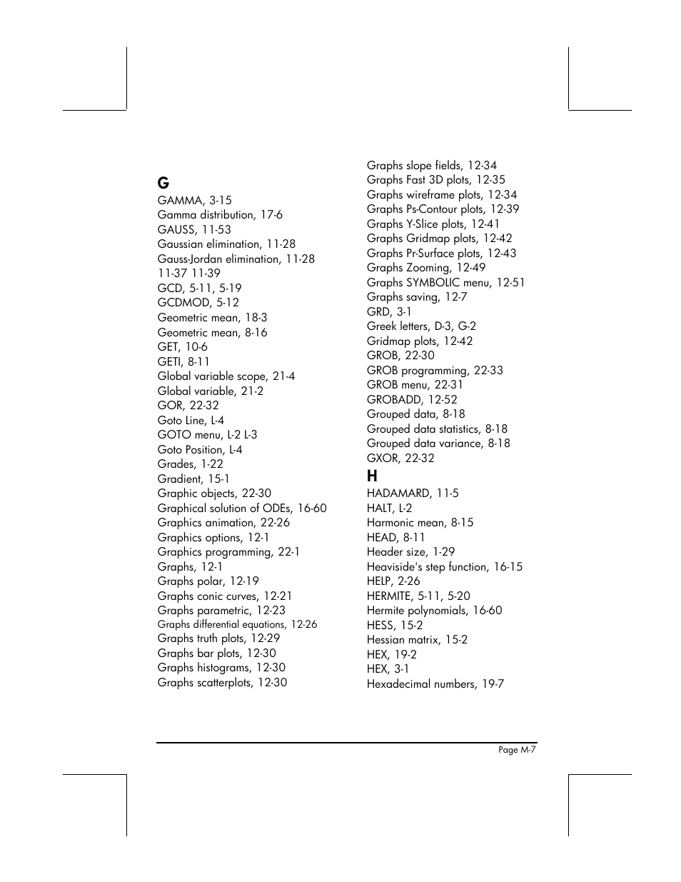 HP 48gII User Manual | Page 847 / 864