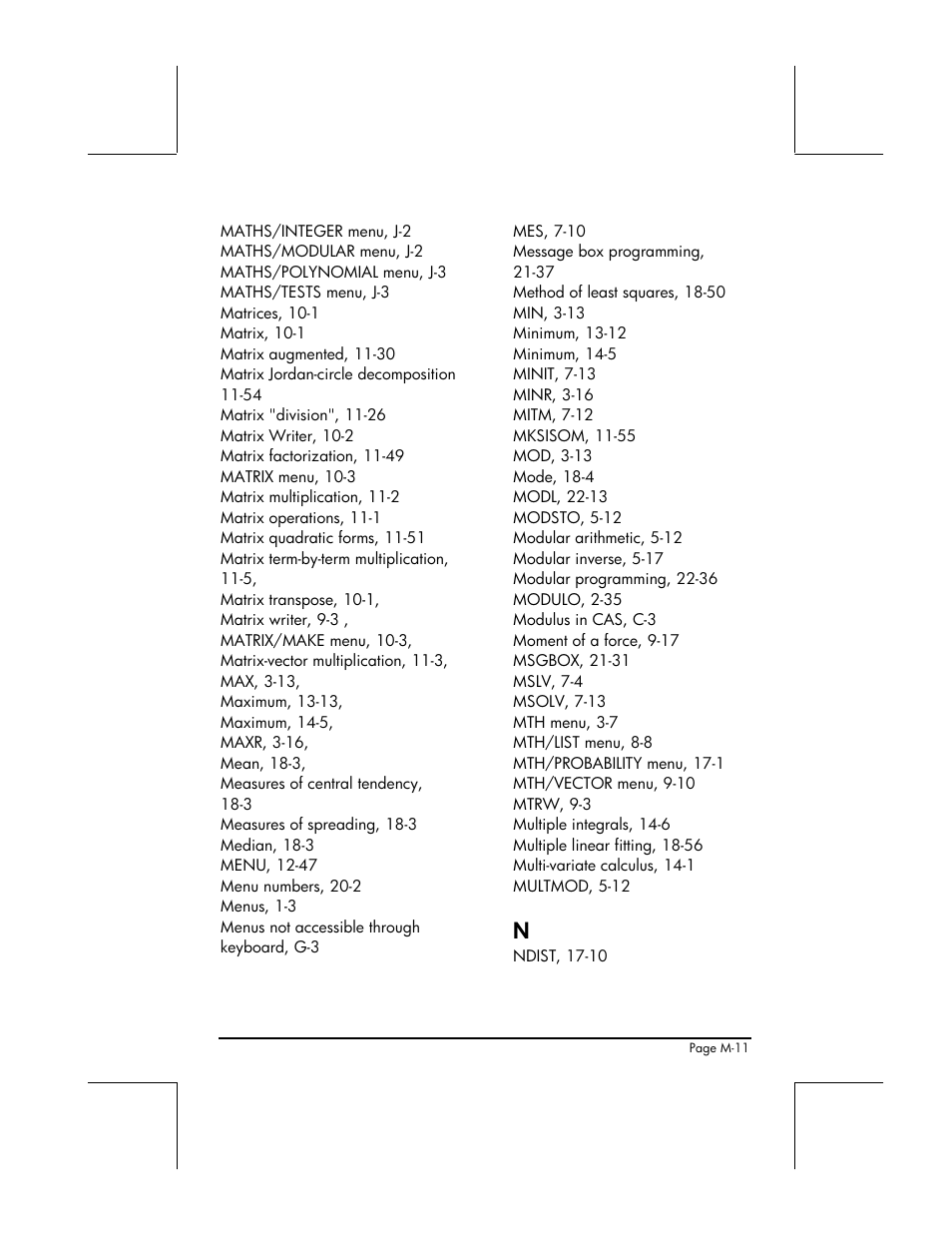 HP 48gII User Manual | Page 851 / 864