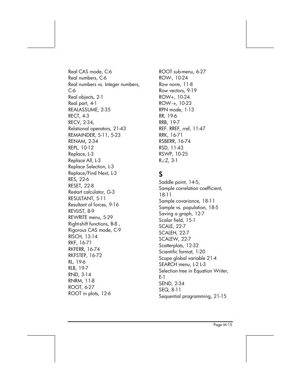 HP 48gII User Manual | Page 855 / 864