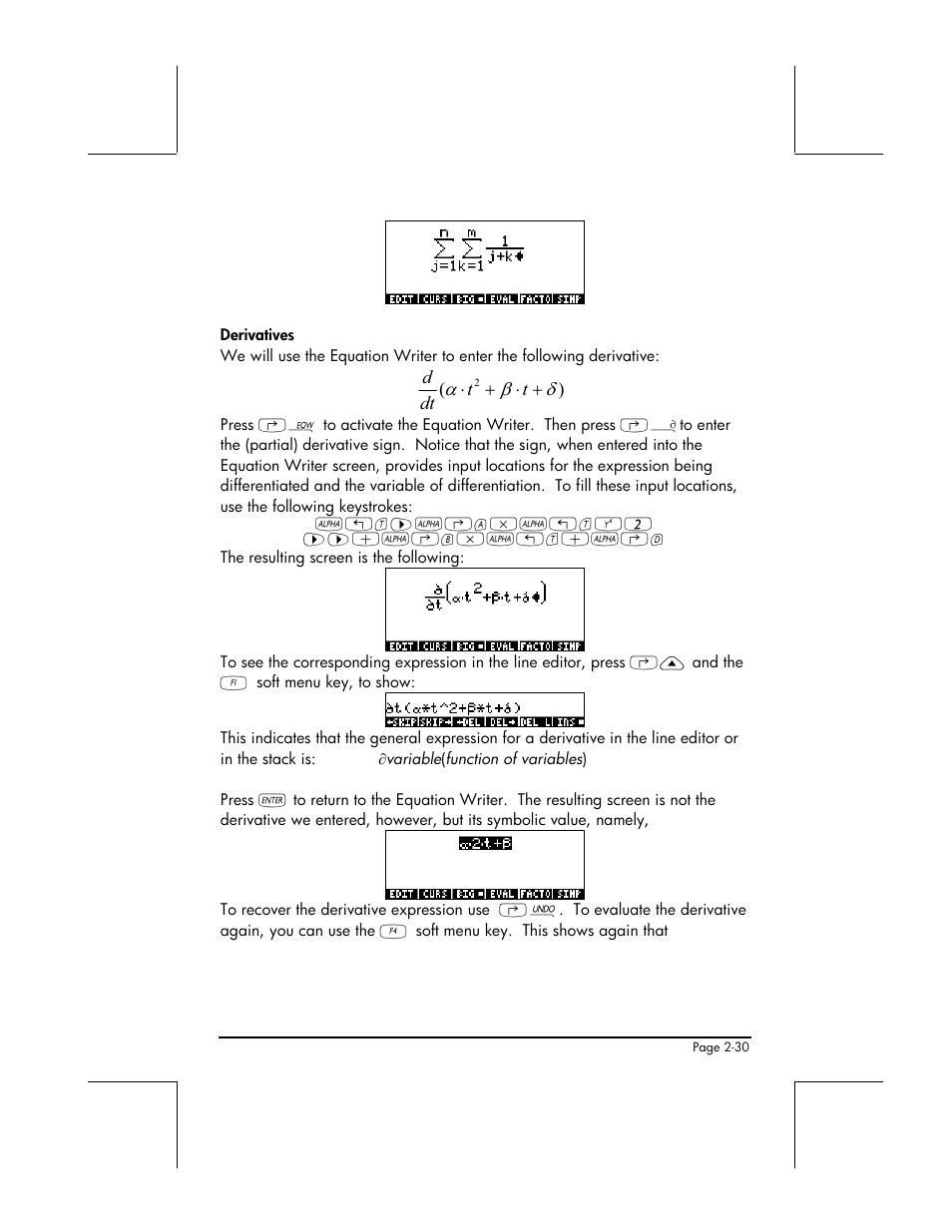 HP 48gII User Manual | Page 88 / 864