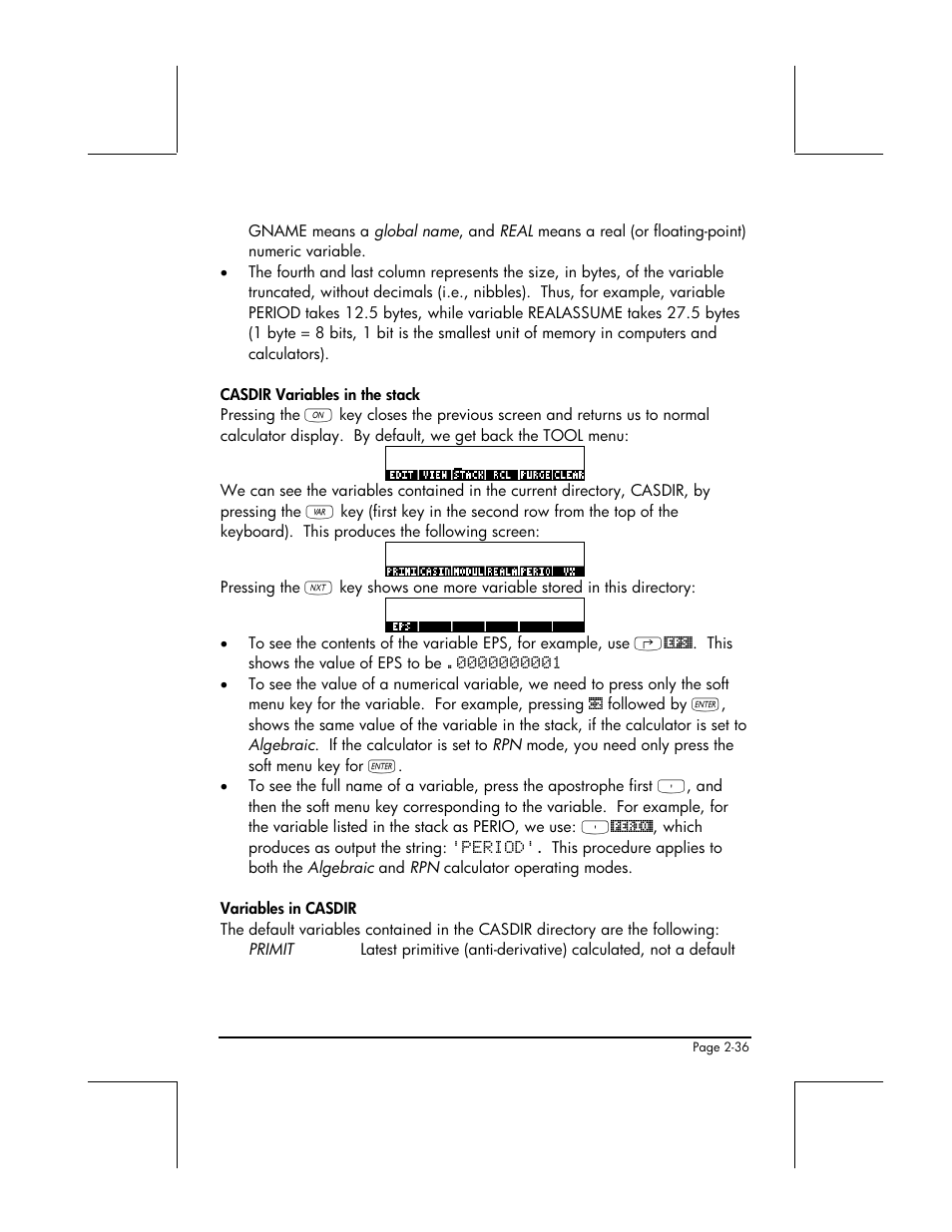 HP 48gII User Manual | Page 94 / 864