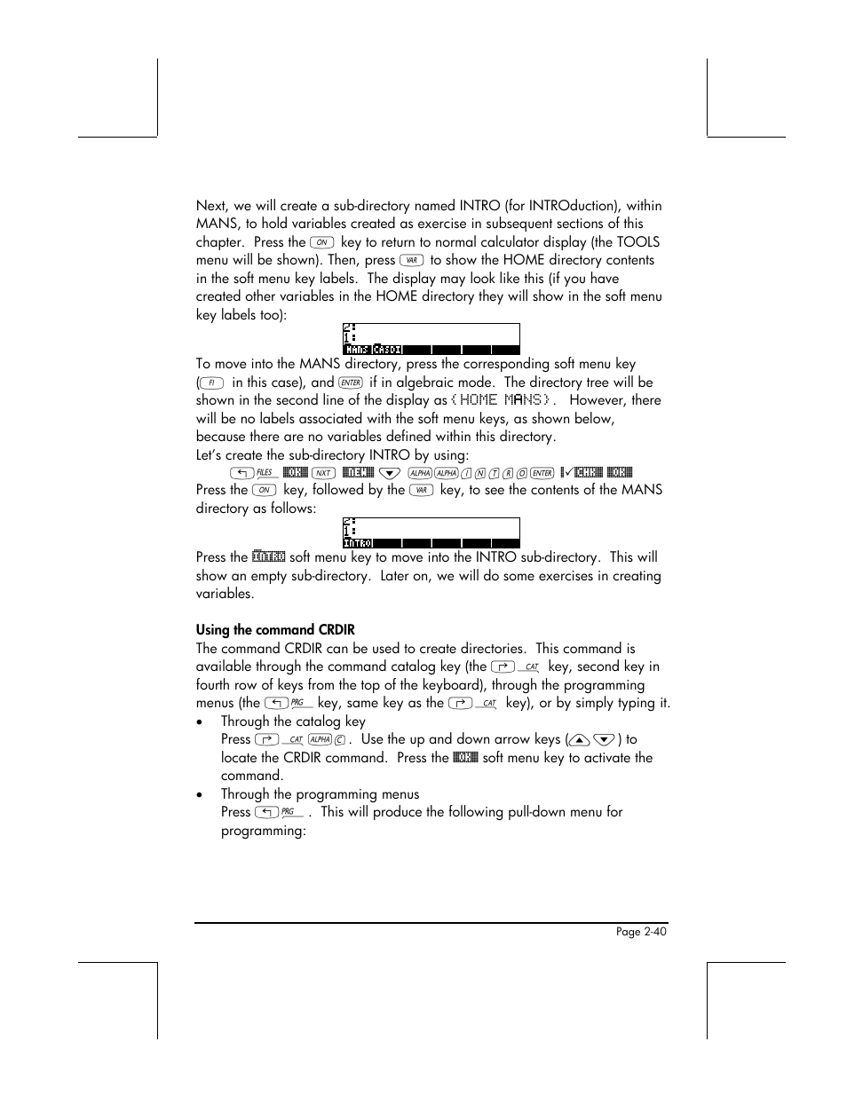 HP 48gII User Manual | Page 98 / 864