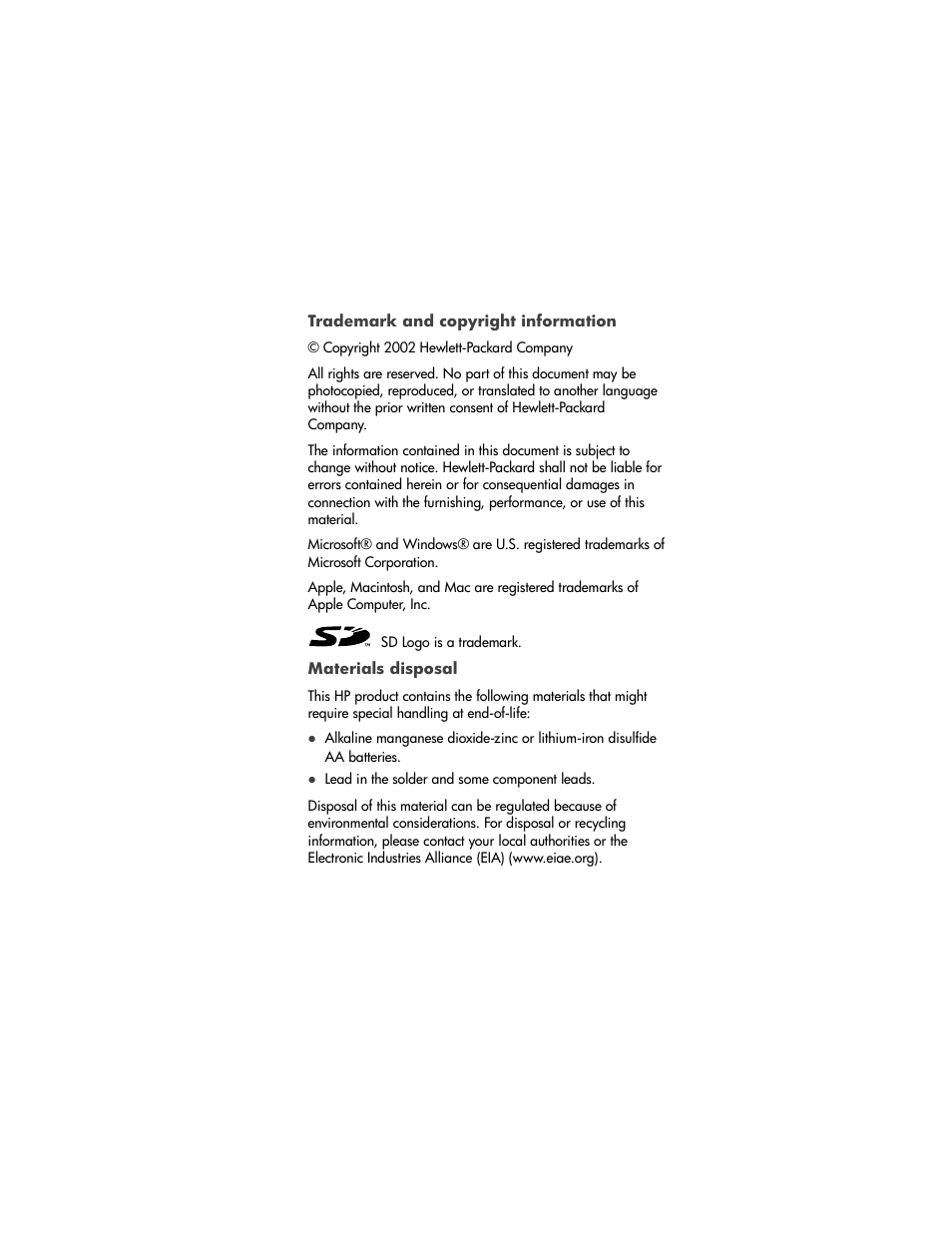HP 320 User Manual | Page 3 / 80