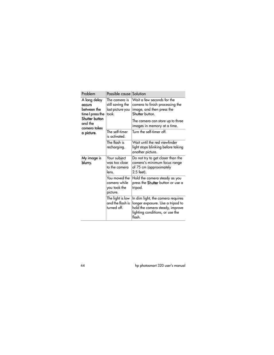 HP 320 User Manual | Page 46 / 80