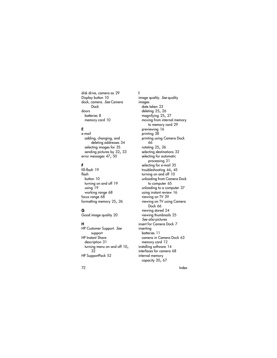 HP 320 User Manual | Page 74 / 80