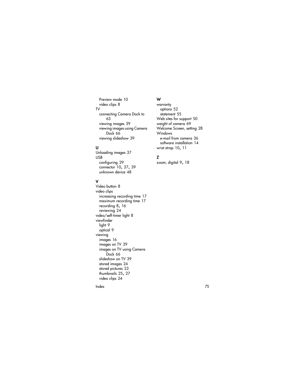 HP 320 User Manual | Page 77 / 80
