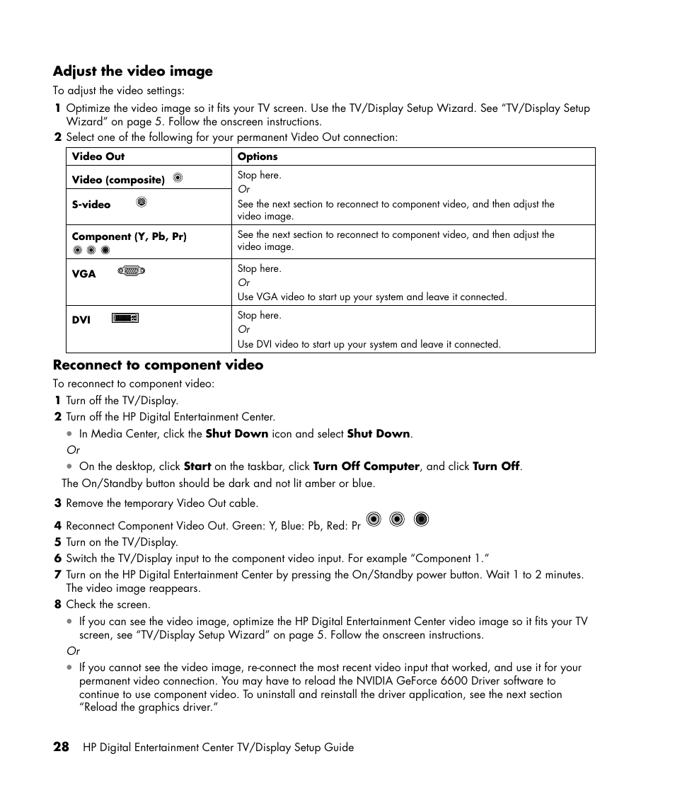 HP z558 User Manual | Page 32 / 40