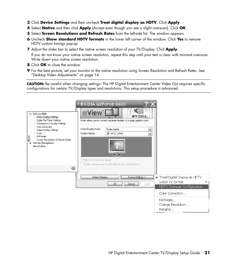 HP z558 User Manual | Page 35 / 40