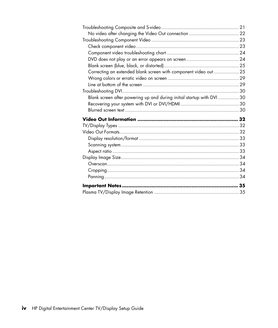 HP z558 User Manual | Page 4 / 40