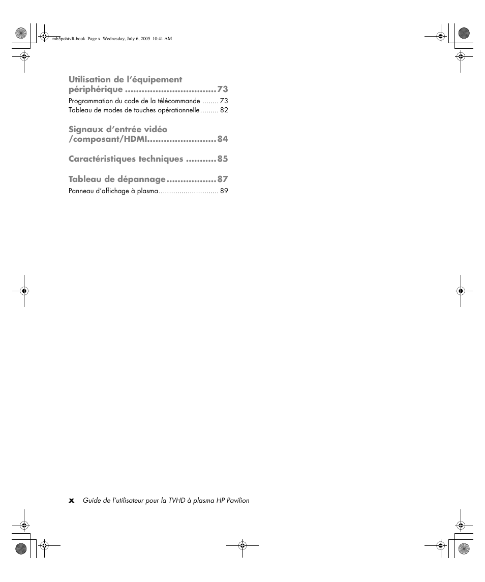 HP PL5000N User Manual | Page 104 / 294