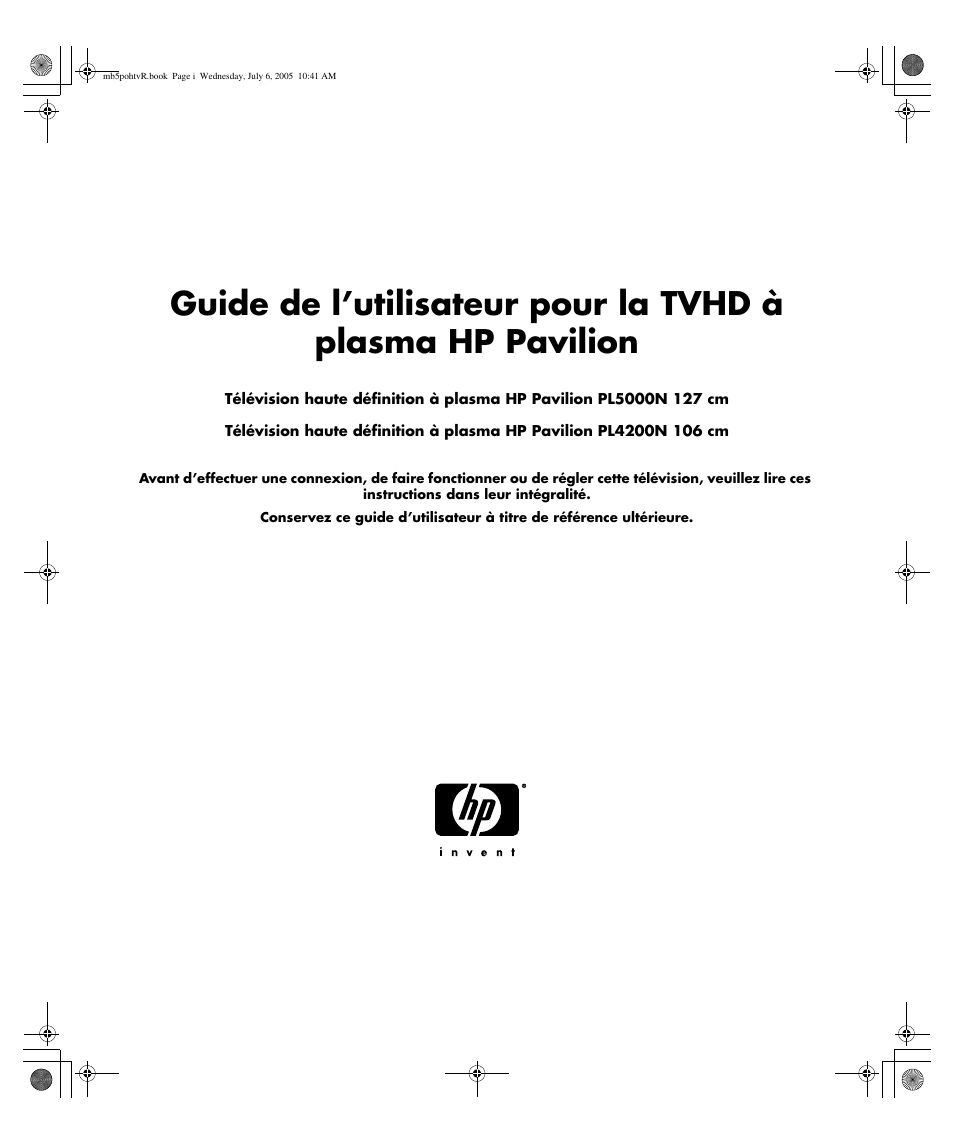 HP PL5000N User Manual | Page 95 / 294
