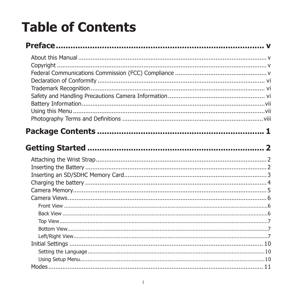HP PW550 User Manual | Page 3 / 93