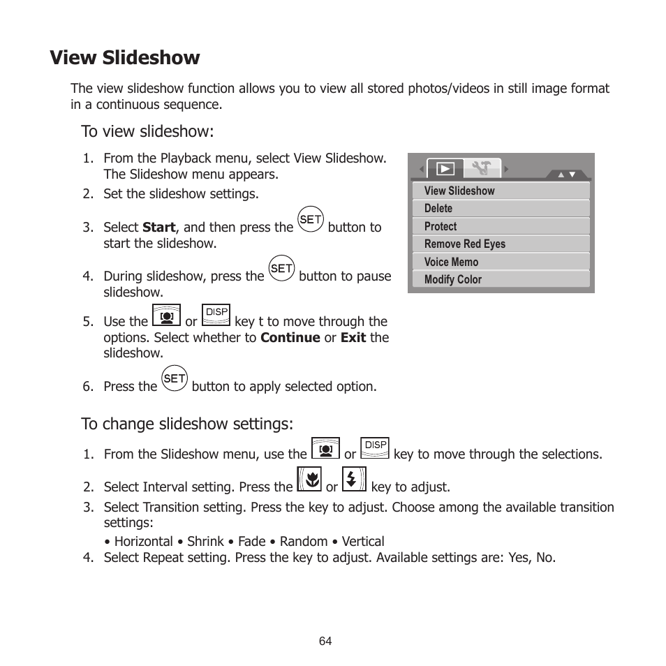 View slideshow | HP PW550 User Manual | Page 75 / 93