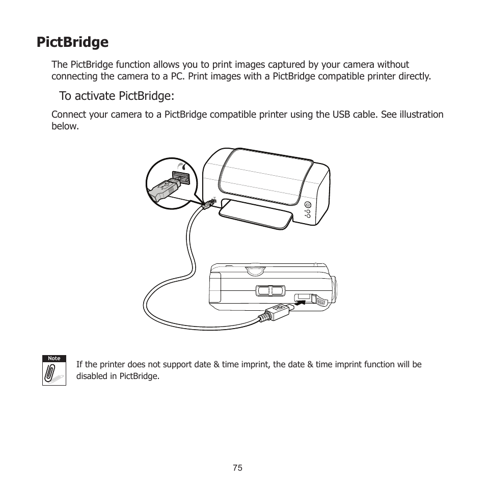 Pictbridge | HP PW550 User Manual | Page 86 / 93
