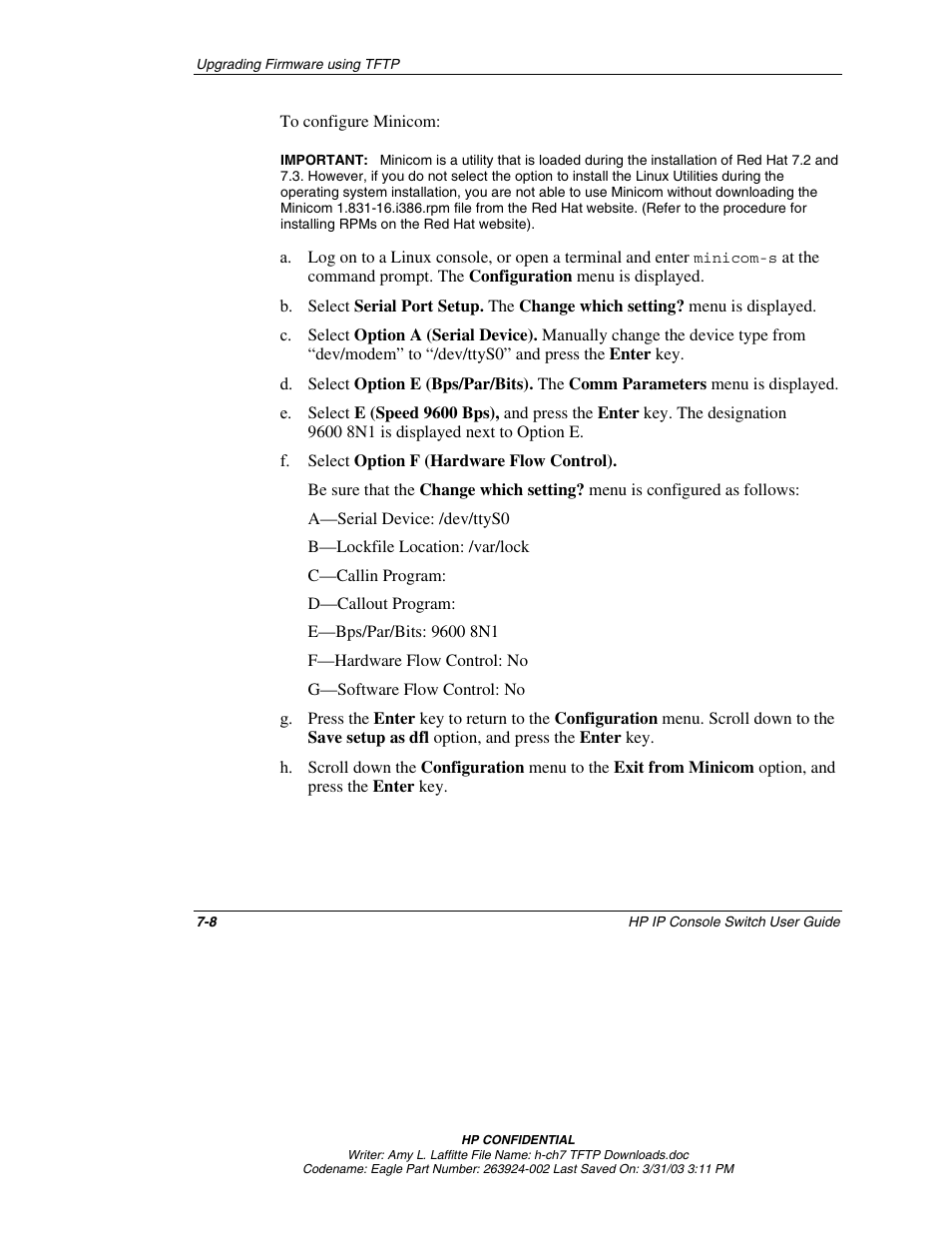 HP 263924-002 User Manual | Page 103 / 135