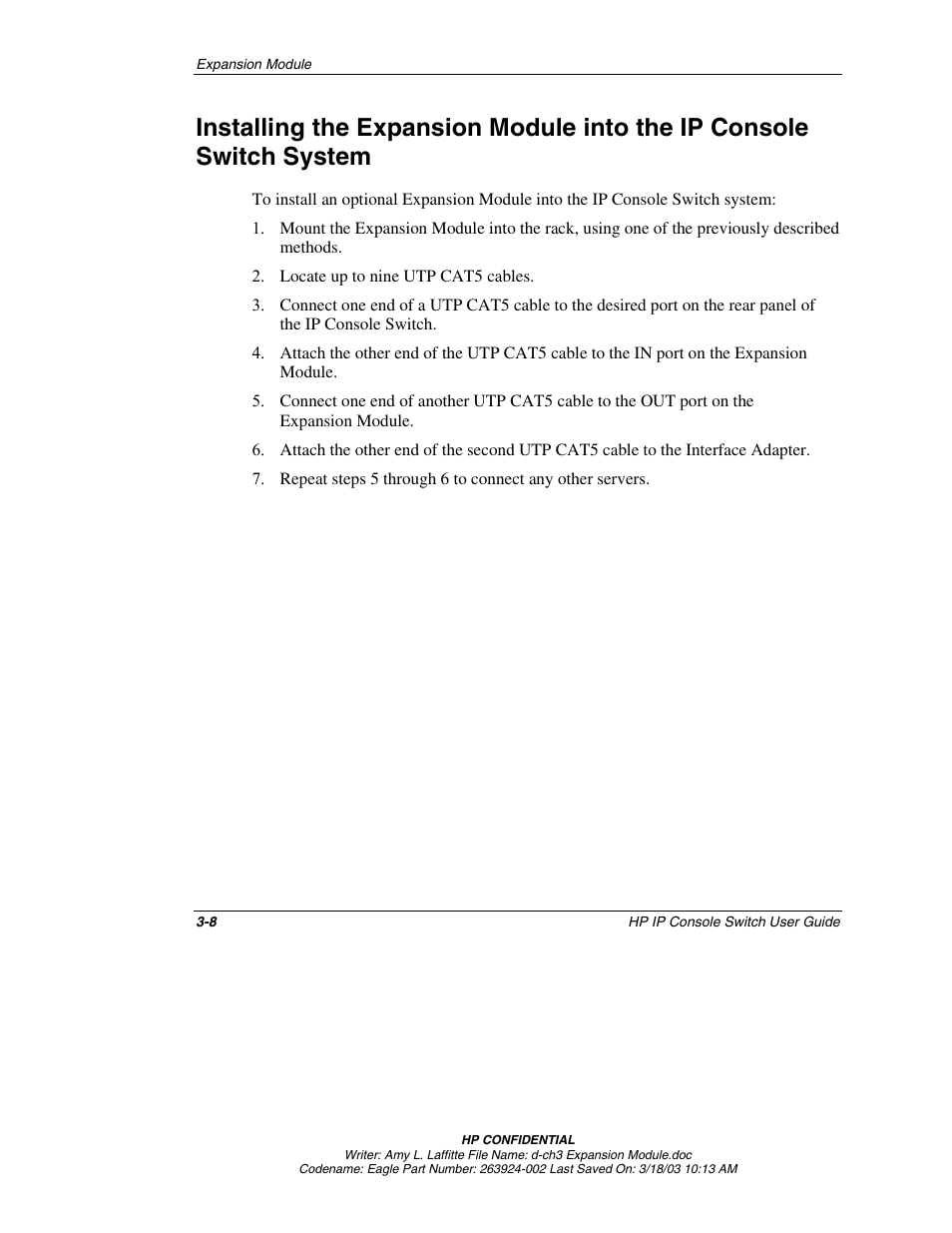 HP 263924-002 User Manual | Page 45 / 135