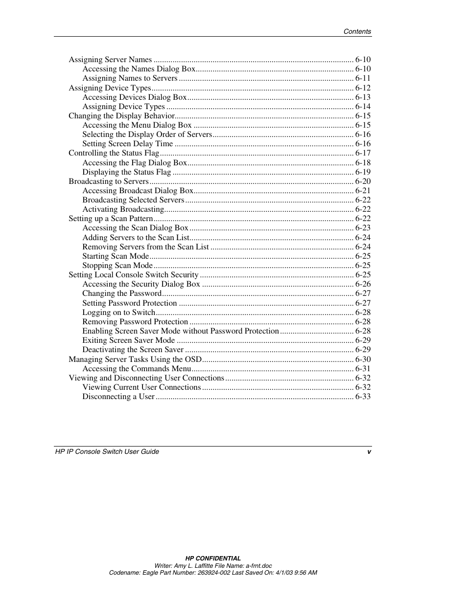 HP 263924-002 User Manual | Page 5 / 135