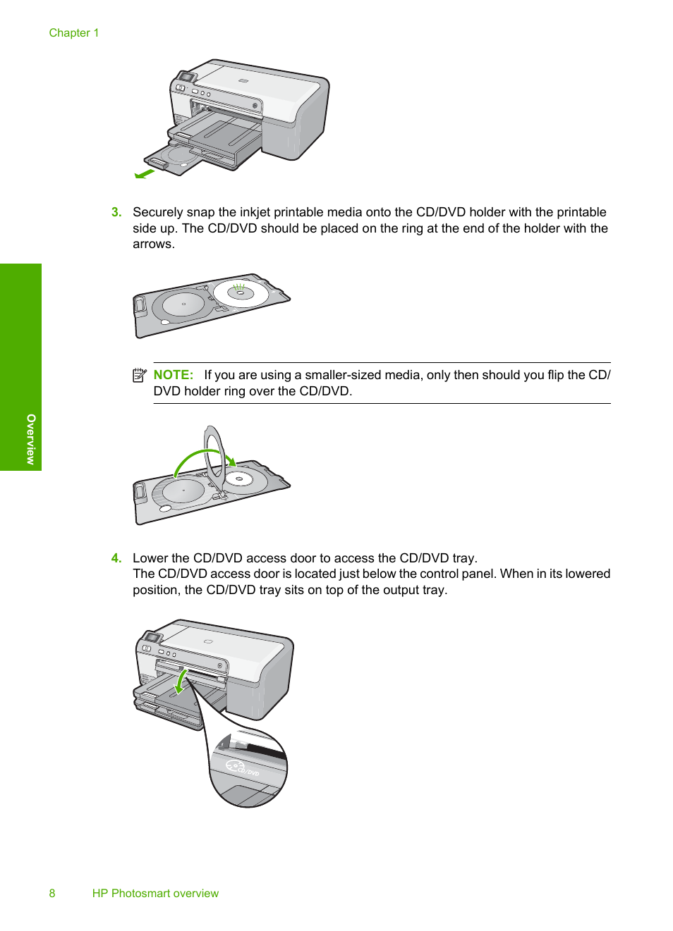 HP Photosmart D5463 User Manual | Page 10 / 25