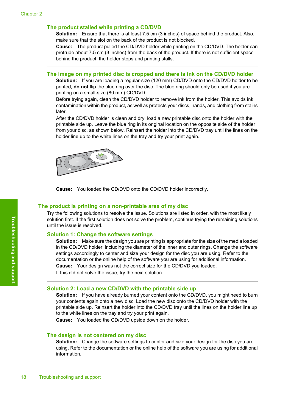 HP Photosmart D5463 User Manual | Page 20 / 25