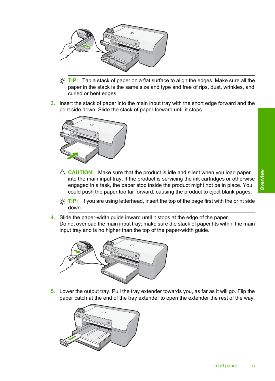 HP Photosmart D5463 User Manual | Page 7 / 25