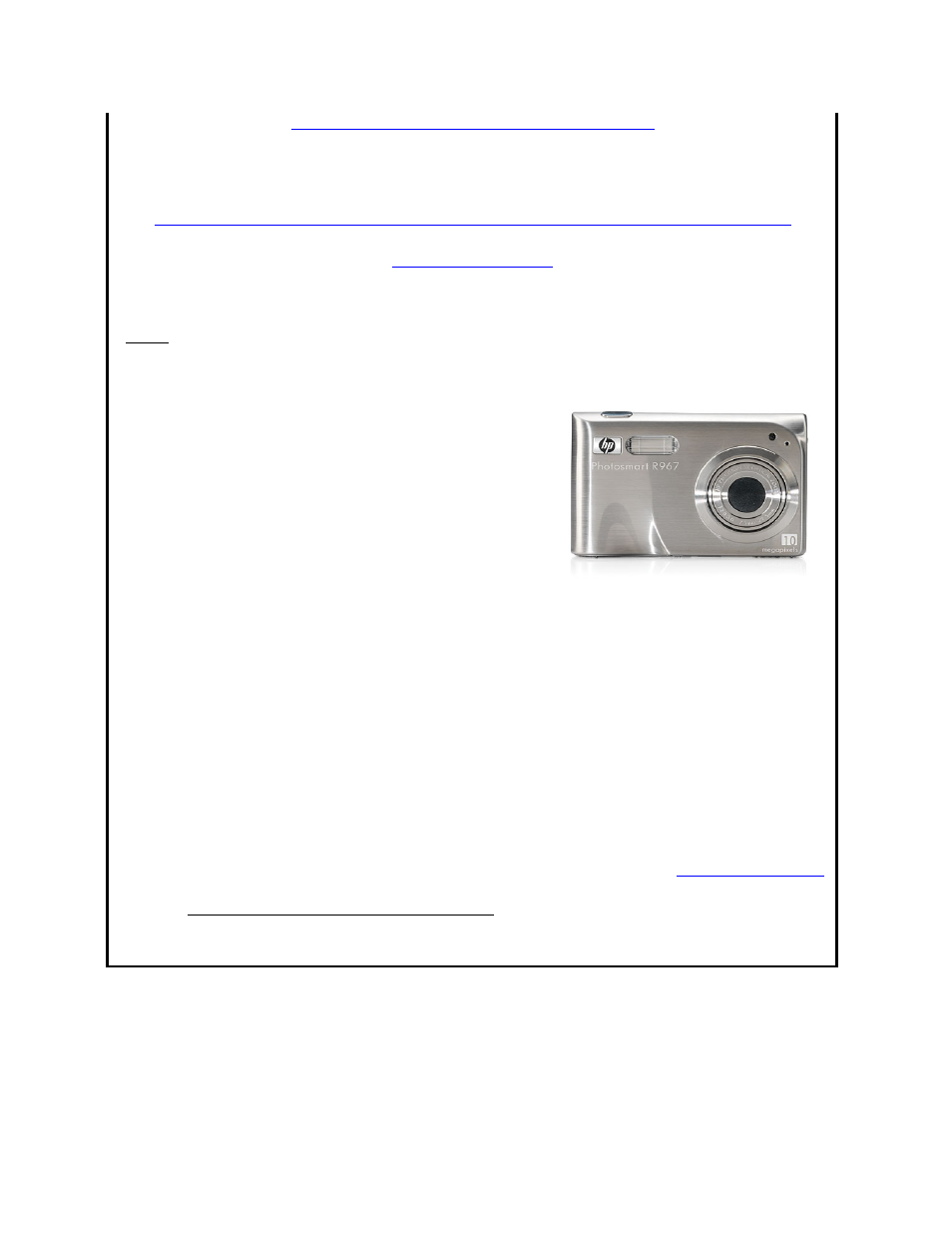 Step 1: pick your camera(s), Step 2: submit your purchase order | HP L2443A User Manual | Page 3 / 3