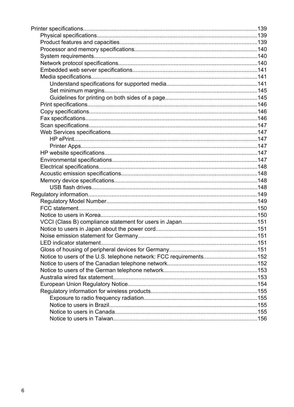 HP 6700 User Manual | Page 10 / 226