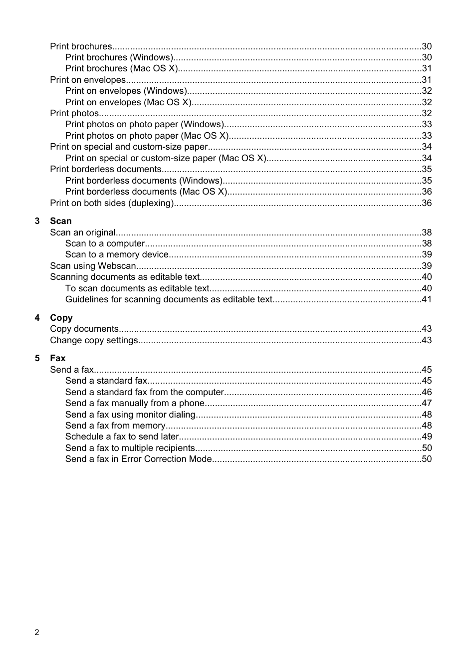 HP 6700 User Manual | Page 6 / 226