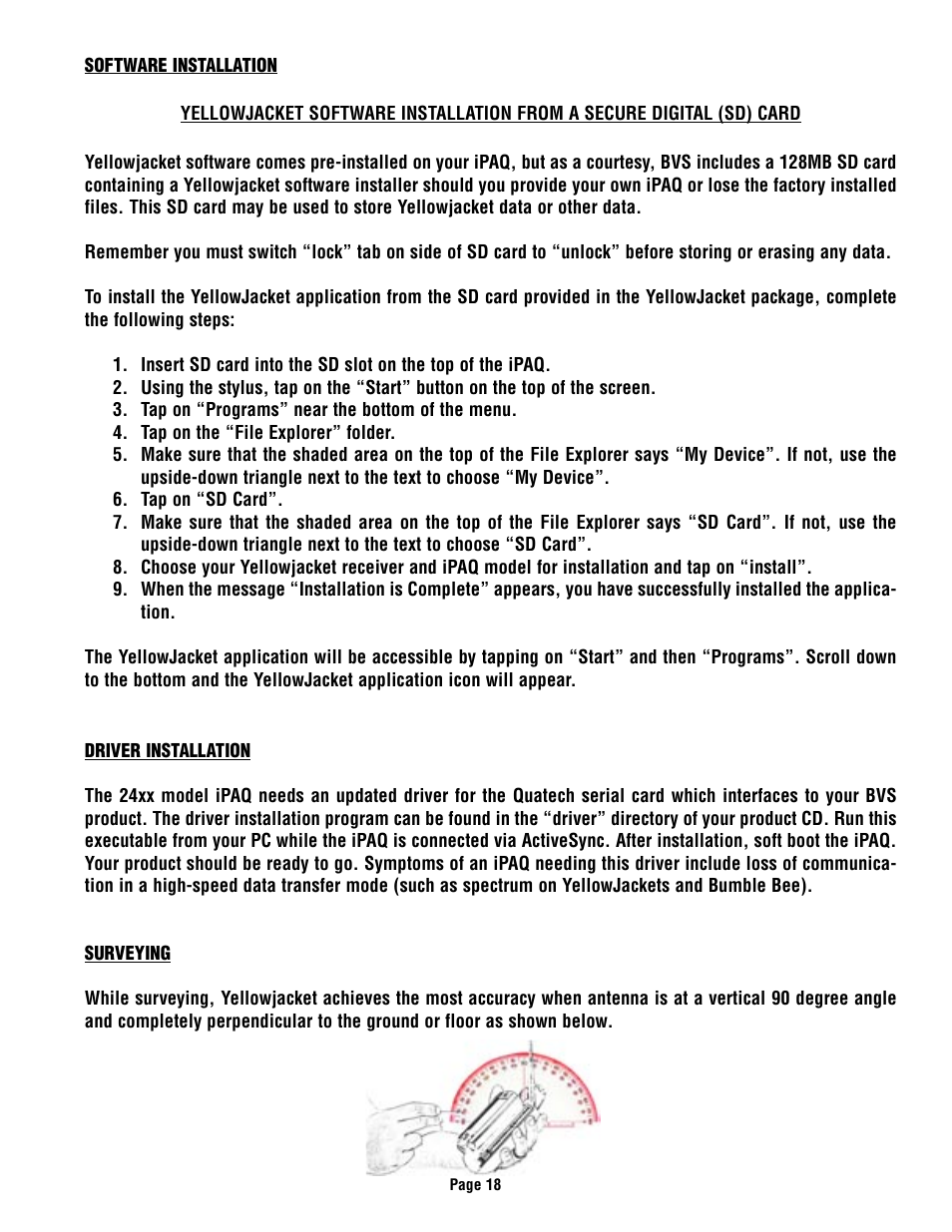HP YELLOWJACKET PLUS User Manual | Page 19 / 37