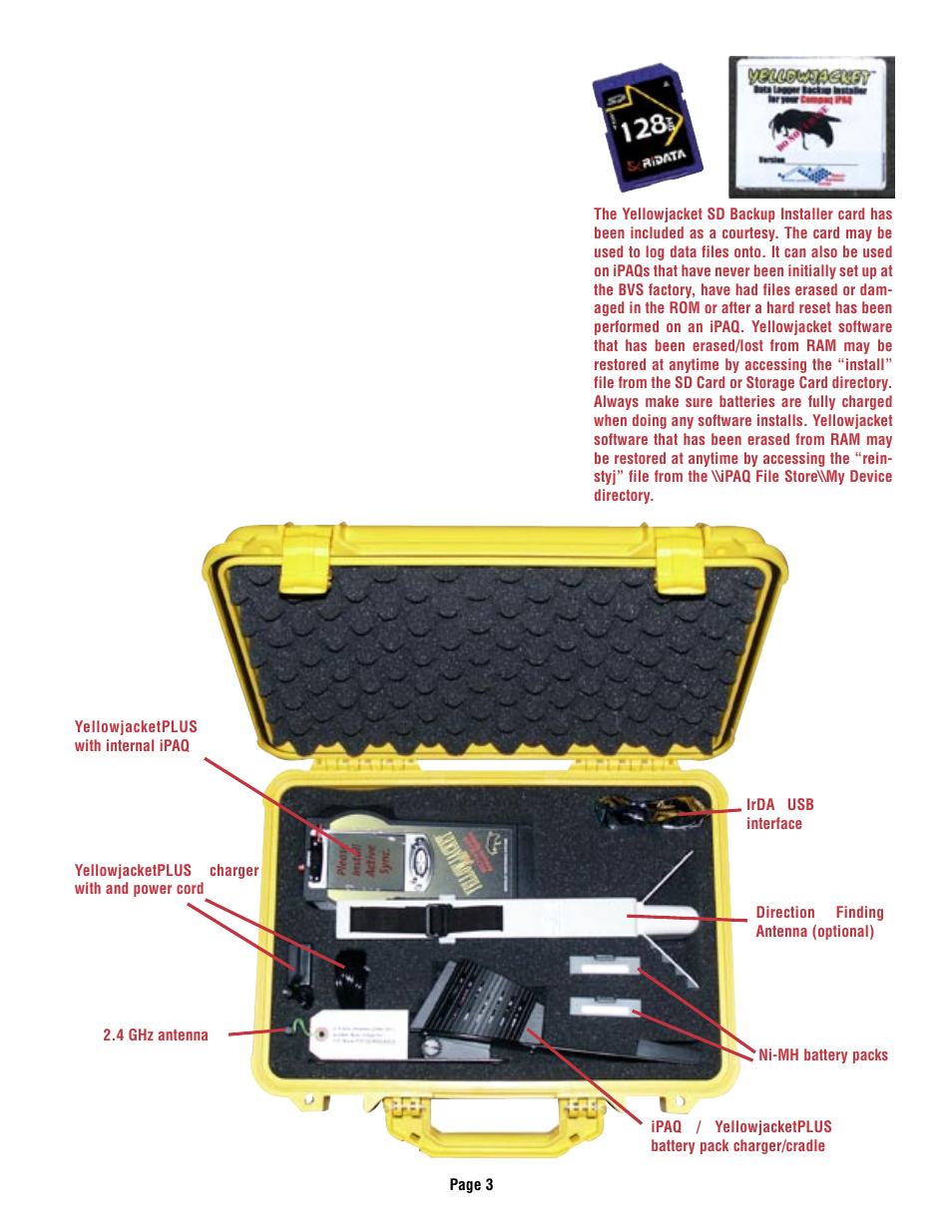 HP YELLOWJACKET PLUS User Manual | Page 4 / 37