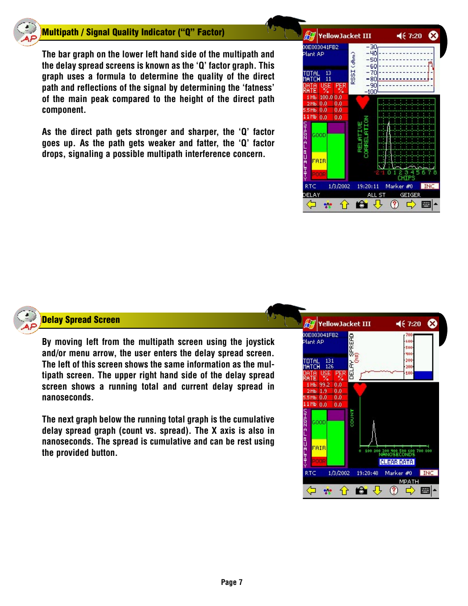 HP YELLOWJACKET PLUS User Manual | Page 8 / 37