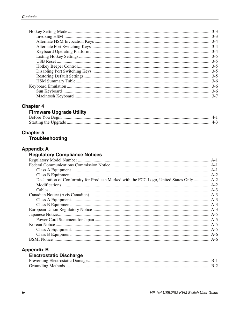 HP 372284-001 User Manual | Page 4 / 48