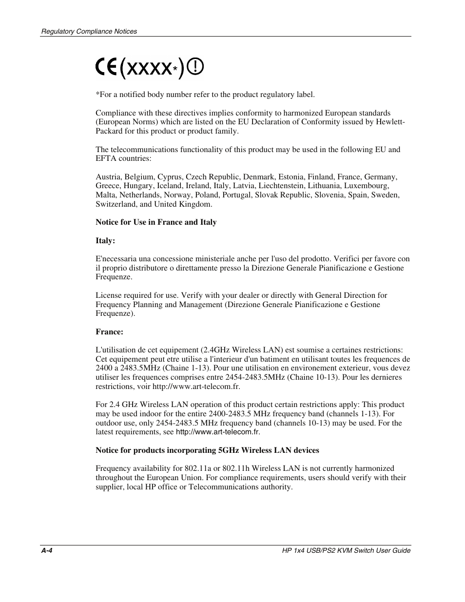 HP 372284-001 User Manual | Page 40 / 48